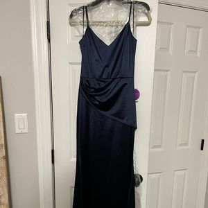 NWT Windsor navy blue long formal dress.